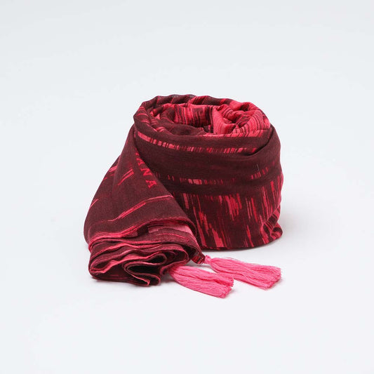 Pañuelo Estampado Murcia Rojo Humana