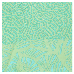 Pañuelo Estampado Stripes verde Humana