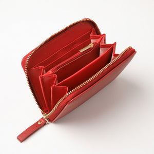 Billetera Mediana Azores Rojo I-D