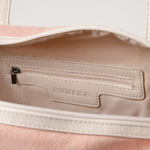Bolso Hawai Rosado y Ivory Humana