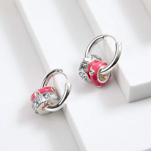 Aros Argollas Tracy Plateado I-D