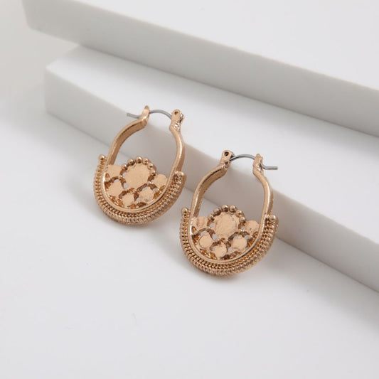 Aros Argolla Iriss Dorado Humana