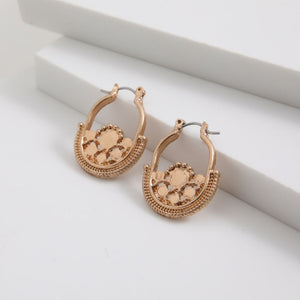 Aros Argolla Iriss Dorado Humana