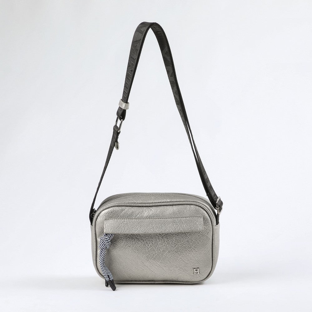 Cartera Cruzada Brenda Silver Humana