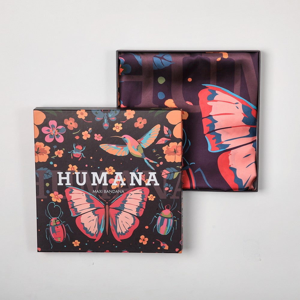 Pañuelo Bandana Maxi Layan Purple Box Humana