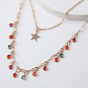 Collar Corto Bright Multi i-D
