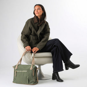 Cartera Hombro Vittoria Green Humana