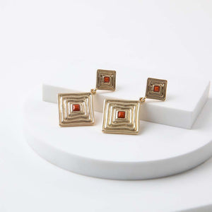 Aros Mediano Efkada Dorado Humana