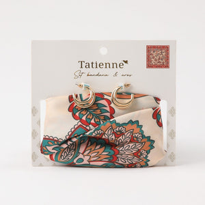 Bandana Set Zuri Rojo Tatienne