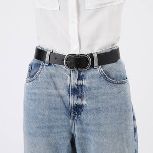 Cinturón Braga Ecocuero negro Tatienne