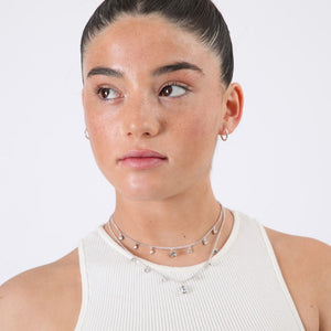 Collar Marcelina Plateado ID