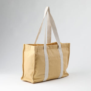 Cartera Hombro Canvas Canaria Amarillo Tatienne