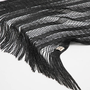 Pañuelo Liso Black Acanalado Humana