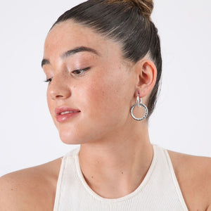 Argollas Martha Plateado ID