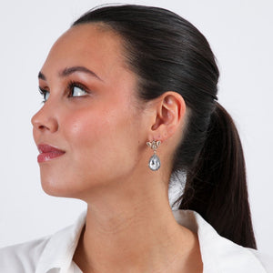 Aros Mediano Bee Dorado Tatienne