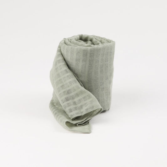 Pañuelo Liso Marbella Cuadros Verde Id