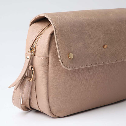 Cartera Cruzada Chloe Beige i-D