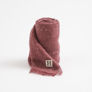 Pañuelo Liso Ivo Lentejuelas Burdeo Humana