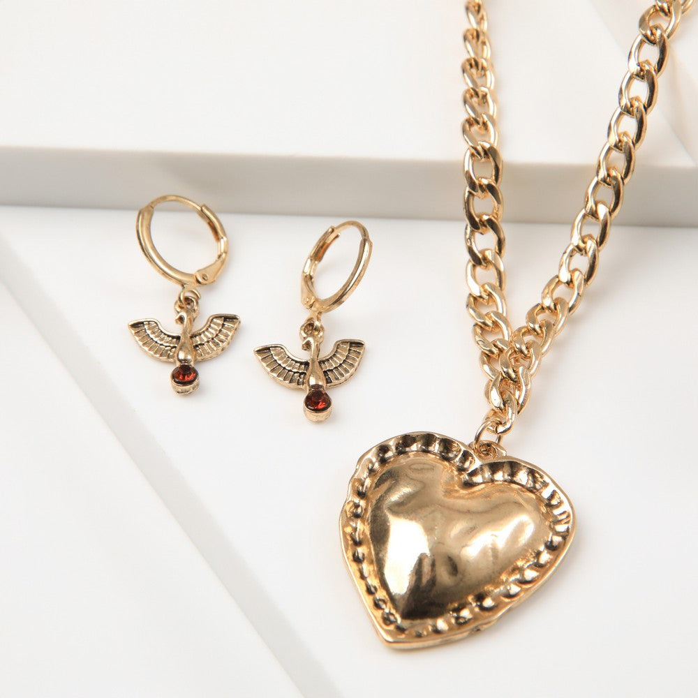 Set De Collar Ona Dorado I-D