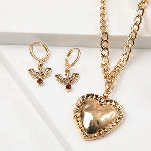 Set De Collar Ona Dorado I-D