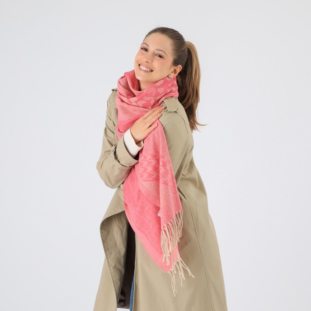 Bufanda Malaga Rosado I-D