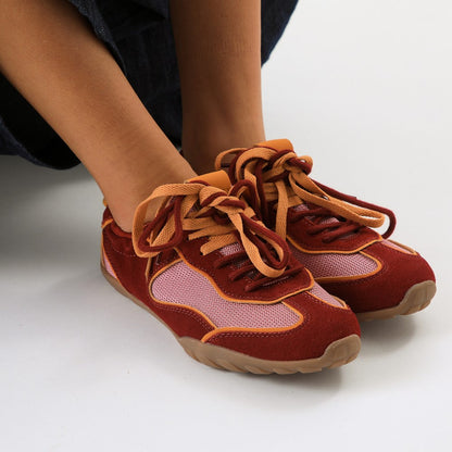 Zapatilla Leather Wine Lucente Humana 38