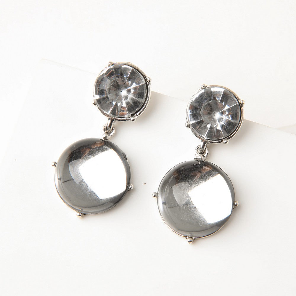 Aros Medianos Jeni Plateado Humana