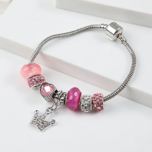 Pulsera Charm Rosado Tatienne