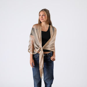 Pañuelo Liso Gold Acanalado Humana