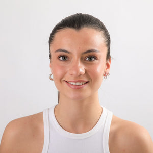 Set De Aros Isa Plateado I-D