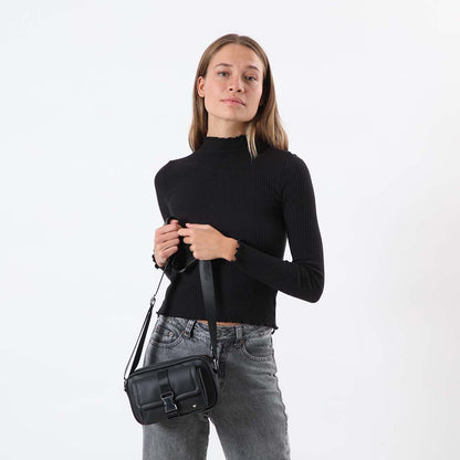 Cartera Cruzada Eleonor Negro i-D