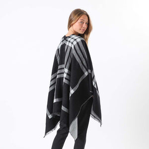 Poncho Belt Negro Humana