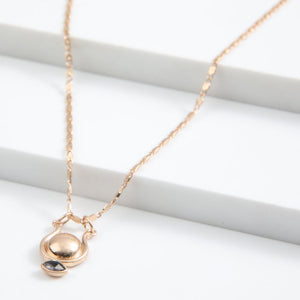 Collar Cadena Esfera Dorado Tatienne