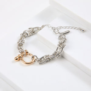 Pulsera Blanda Ari Plateado Humana
