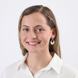 Aros Mediano Zeo Plateado Tatienne