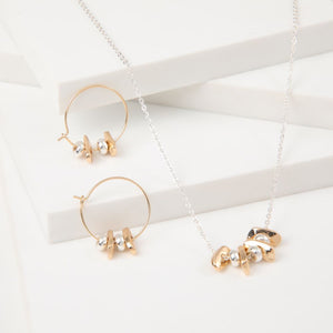 Collar Set Metal Power 8 Dorado i-D