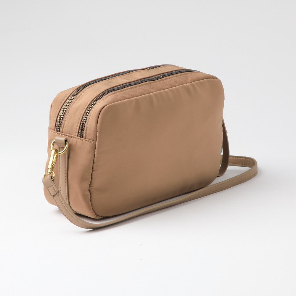 Cartera Cruzada Alice Beige Humana