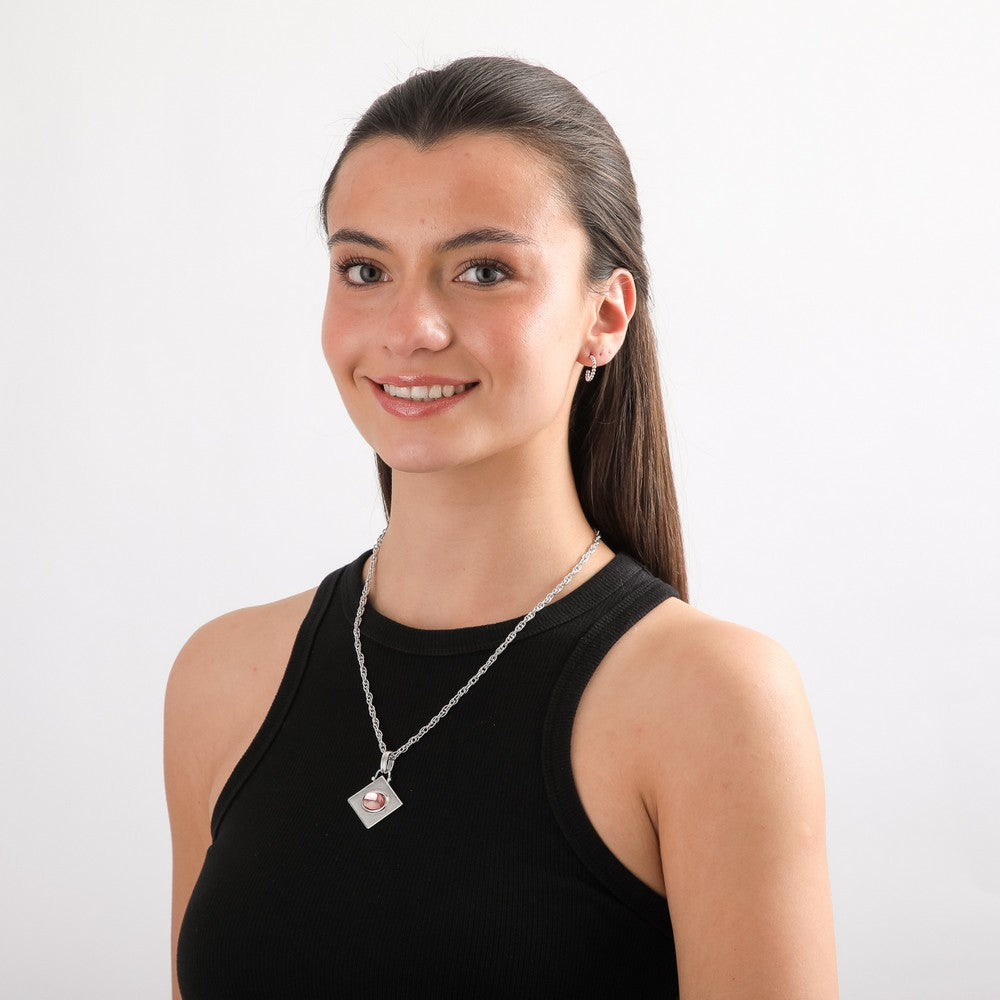 Collar Corto Moira Plateado I-D