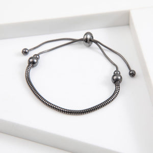 Pulsera Blanda Negro Humana