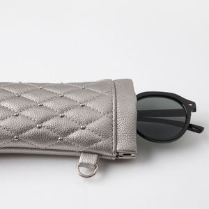 Estuche Para Anteojos Mat Plateado Humana