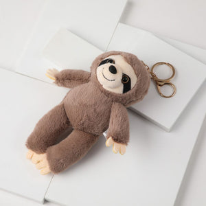 Llavero Mapache Brown Dorado ID