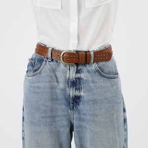 Cinturón Oporto Ecocuero café Tatienne