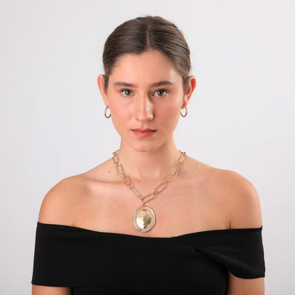 Set De Collar Mist Dorado Humana