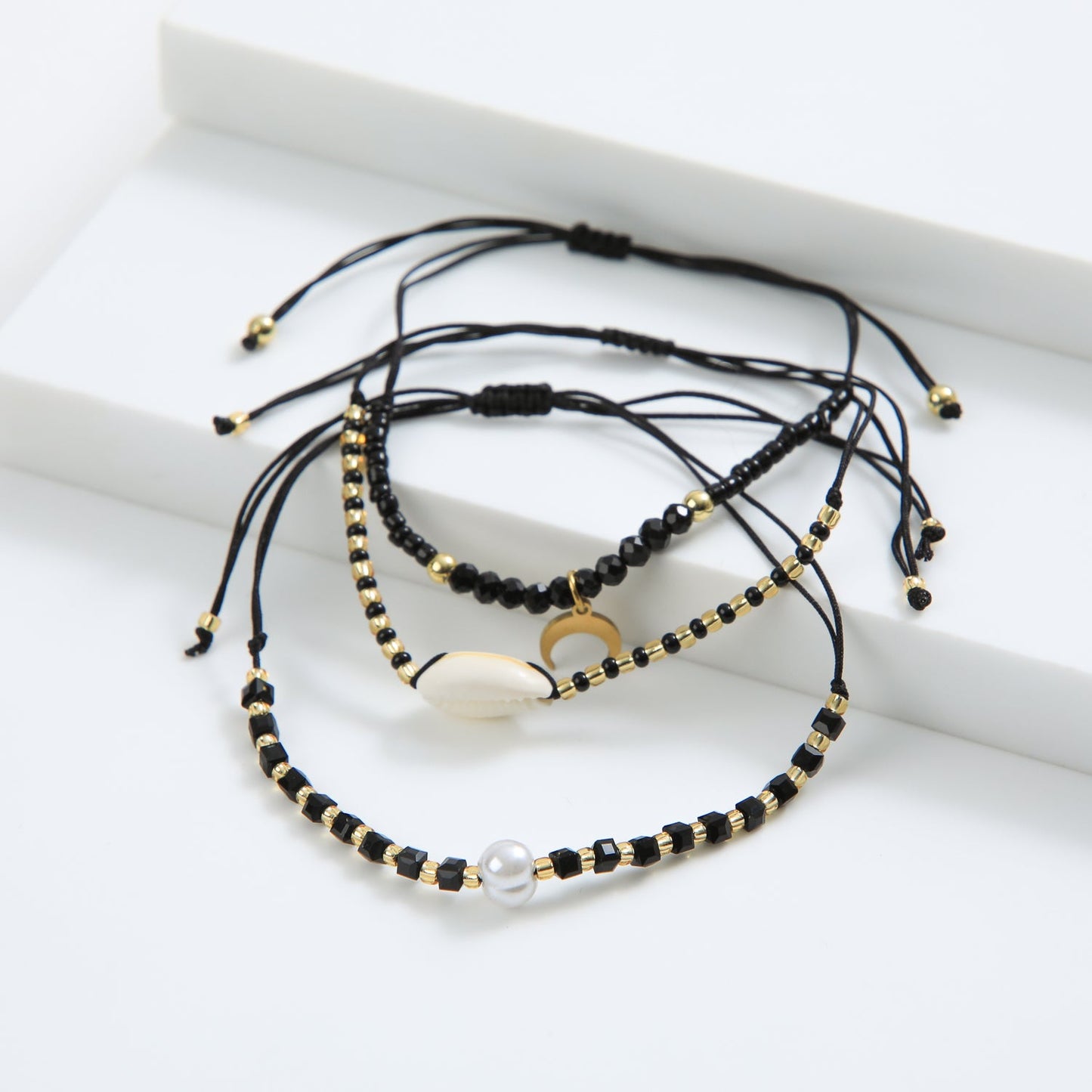 Pulsera Blanda Anika Negro Humana