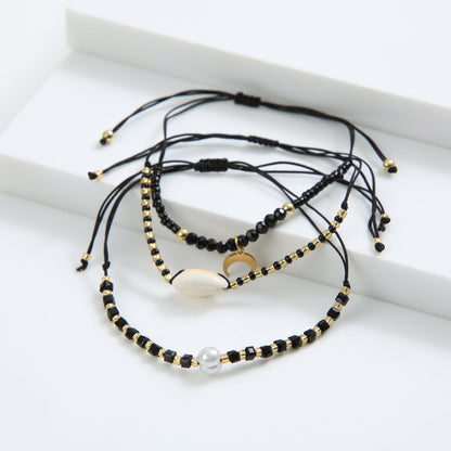 Pulsera Blanda Anika Negro Humana
