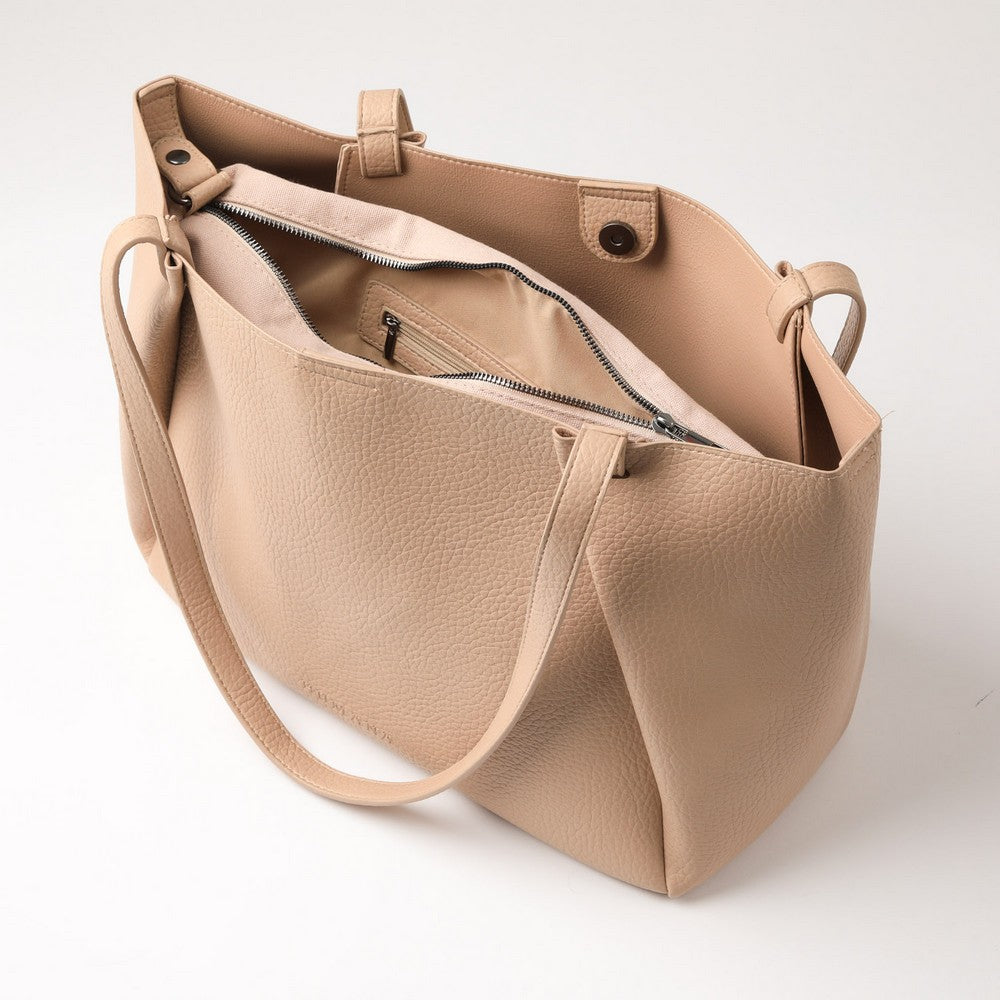 Cartera Hombro Cary Beige Humana