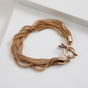 Pulsera Blanda Aria Dorado Humana