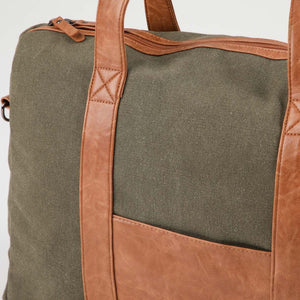 Bolso Otto Canvas Verde Viaje Humana