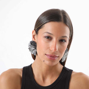 Aros Largos Laburno Plateados Humana