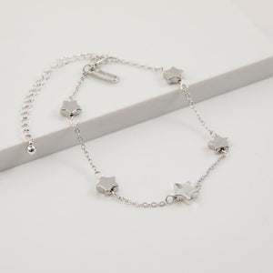 Pulsera Blanda Patricia Plateado Black Night Humana